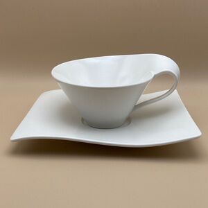 Villeroy & Boch, New Wave, Tea Cup with Saucer